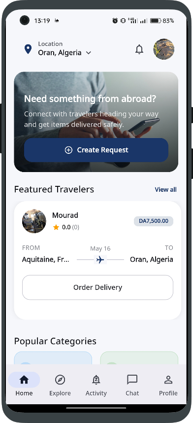 Buyer Home Feed